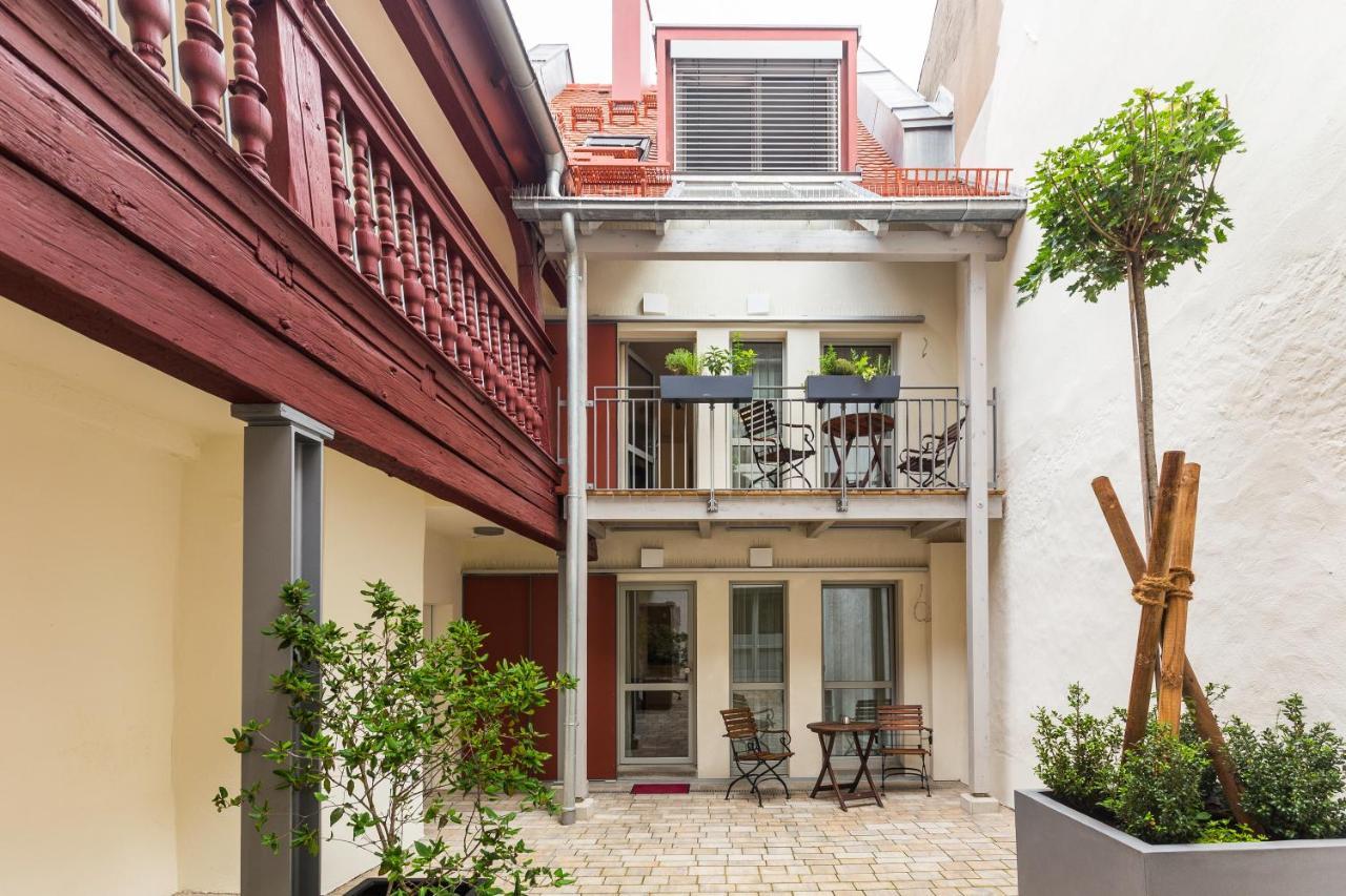Haus "Zum Schwarzen Stiefel" Bamberg Exterior foto